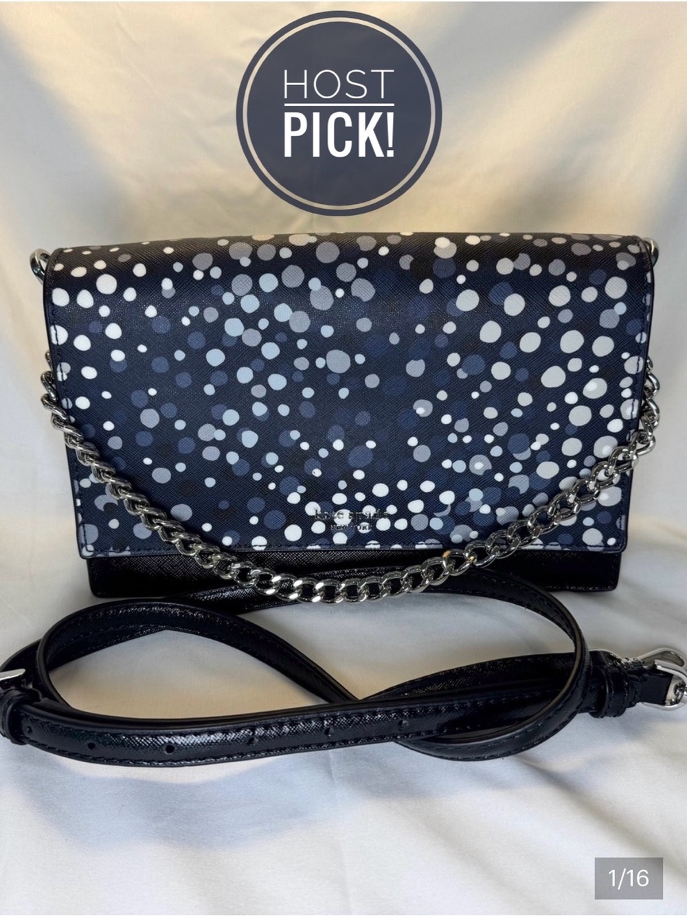 Kate Spade Cameron Convertible Crossbody Bag - Soirée Dot Multi